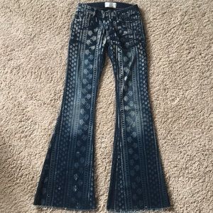 Hippy flare pant pattern Coachella Free People